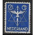 NETHERLANDS 1933 PEACE PROPAGANDA 12 1/2c BLUE ...