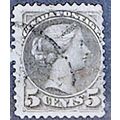 Canada 1889 SG106 5c Brownish-Grey Fine Used ..