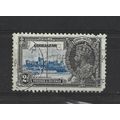 Gibraltar.SG114 2d Ultramarine and Grey-Black.F...