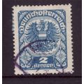 AUSTRIA 1920 SG405 2K BLUE FINE USED #5