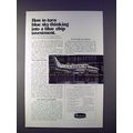 1973 Beechcraft King Air A100 Plane Ad - Investment