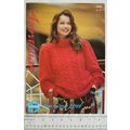Vintage: Sirdar 8549 sweater, Astrakhan