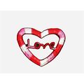 Love Iron on Embroidered Sew Patch Badge Patche...