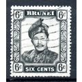 Brunei 1964 sg 122a black 6c - FU