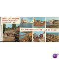 IOW 45 views Lettercard - Isle Of Wight Bonus A...