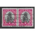 ZAF 1933 SE~TE PAIR 1d 'DROMEDARIS ' FINE USED ...