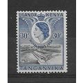 KUT.1954 Royal Visit stamp.Mounted Mint.May19d