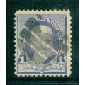 Used 219 1c Benjamin Franklin Just Clears M01954