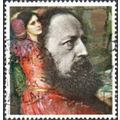 1992 Death Centenary Lord Tennyson. 33p Value. ...