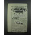 1913 Van Camp's Pork and Beans Ad - One Plate