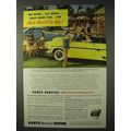 1955 Hertz Rent-A-Car Ad - See More, Do More