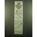 1980 Andersen Windowalls Ad - Stop Winter Slidi...