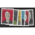 AUS 1975 (SET) 'FAMOUS AUSTRALIANS' (6v) FINE U...