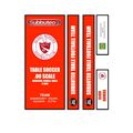 Subbuteo Table Football Box Label Sligo Rovers ...