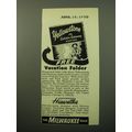 1950 Milwaukee Road Railroad Ad - Yellowstone via Gallatin Gateway Montana