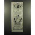 1920 Peck & Peck Fashion Ad - New Thoughts for ...