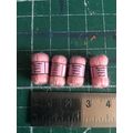 4 Balls of Pink Wool 1:12th Dolls House Miniature