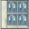 586, Mint F/VF NH 5¢ Plate Block of Four - Stua...