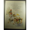 1957 Tabasco Sauce Ad - The Priceless Touch