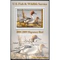 RW75b, Mint NH Signed Souvenir Sheet of One Duc...
