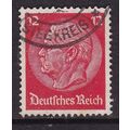 Germany 1934 President Hindenburg 12pf Fine Use...