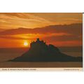 Sunset, St Michael's Mount, Marazion, Cornwall ...