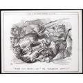 WHEN CAT MEETS CAT 1879 Sir John Tenniel - Jose...