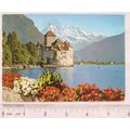 1973 postcard Chillon Castle near Montreaux, Sw...