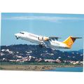 BAE 146 AIRCRAFT MALMO AVIATION . CARD NO W 172