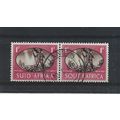 SouthAfrica.SG108 1d "Victory" Pairs.Fine Used....