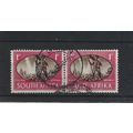 SouthAfrica.SG108 1d "Victory" Pairs.Fine Used....