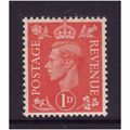 GREAT BRITAIN 1941 GEORGE VI 1d PALE SCARLET SG...