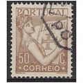 Mi 542: 50 c. yellow-brown Definitive Stamp: Lu...