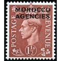 Morocco Agencies KGVI 1949 1½d Pale Red Brown M...