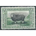 Falkland Islands 1933 SG127 1/2d Black & Green ...