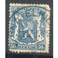 Belgium 1936 - SG737 - 50c blue - State Arms - ...