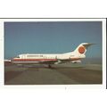 Aviation HORIZON AIR FOKKER F28-100 Postcard by...
