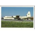 Aviation AIR GABON LOCKHEED L-382G Postcard by ...