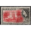Barbados, 1953-57 Garrison, SG #297 (Scott #243...