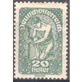 Austria 1919 - SG344 - 20h green - New Republic...