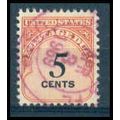 Used J93 5c Postage Due Just Clears WA1516