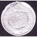 1824 Great Britain 6 Pence Silver Coin