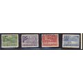 Sweden Stamps Scott #242 To 245, Used