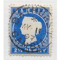 GAMBIA 1886 CLASSIC TWO PENCE HALF PENNY WMK CA...