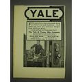 1914 Yale Locks and Hardware Ad - For Every Door
