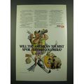 1970 CP Canadian Pacific Air Ad - Will American...