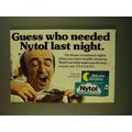 1979 Nytol Sleep Aid Ad - Guess Who Needed