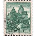 AUSTRIA, Burg Heidenreichstein, green 1957, 10s