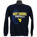 West Virginia Mountaineers Pigskin Design Sweat...