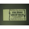 1948 Annie Get Your Gun Musical Ad - Merman's a wow. -Chapman, News